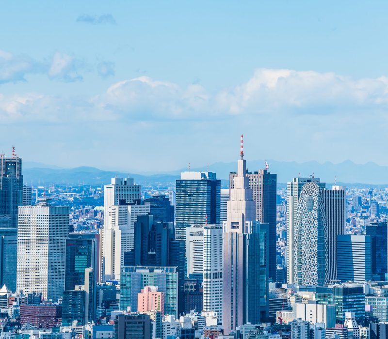 東京の都市風景 東京の都市風景